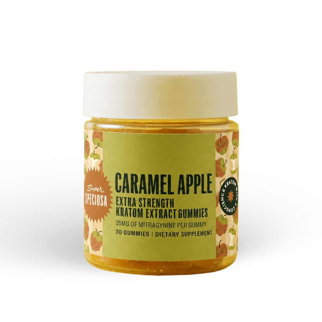 Caramel Apple Kratom Gummies